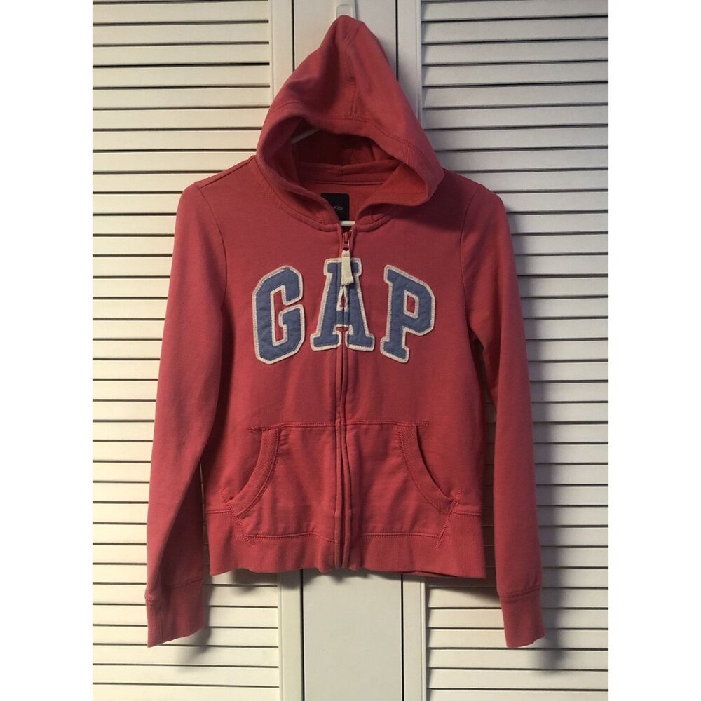 Gap Size 14-16 Zip Up Hoodie With Logo